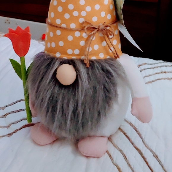 Huntington Home Spring Gnome 20" Tall with Weighted Bottom - Picture 2 of 4